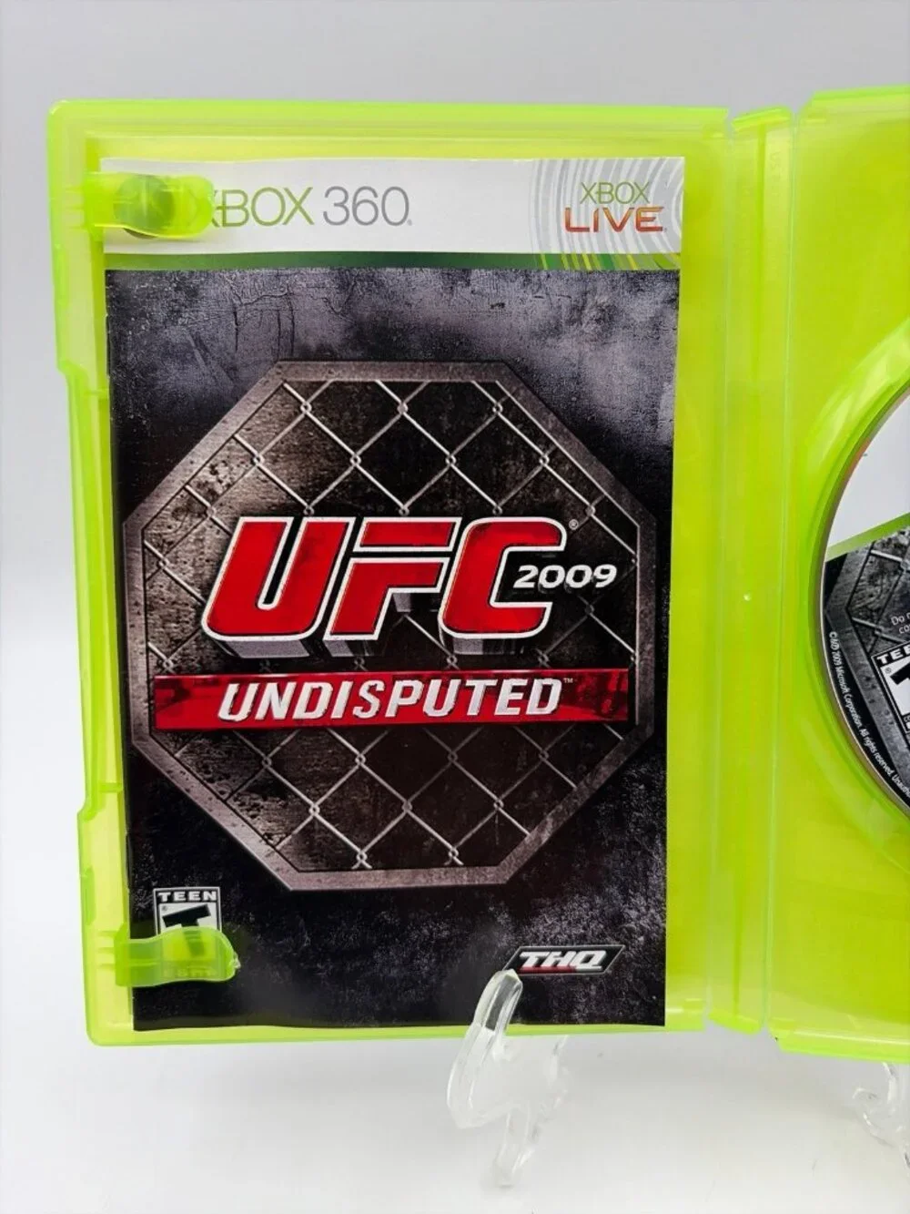 UFC 2009 Undisputed Microsoft Xbox 360 Cib Tested & Working